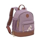 LÄSSIG Kinderrucksack mit Brustgurt Kindergartentasche Kindergartenrucksack 27 cm, 4,5 Liter oben, 1,5 Liter unten, 3 Jahre/Mini Backpack Adventure Dragonfly