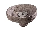 GreenLife Springbrunnenset für Dekor-Regenspeicher Hinkelstein, granitrot, 47 x 47 x 37 cm, G0001747