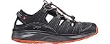 JOYA Como II Black - Herren Wandersandalen aus Nubukleder - 42 1/3
