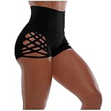 Hotpants Damen Sexy Workout Shorts For Women Seamless Scrunch Short Radlerhose Gym Sport Shorts Yoga Running Kurze Sporthose Activewear Für Damen Exercise Fitness Shorts Sporthose Bauchweg Unterhose