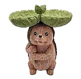 DANNMPX Vogelfutterhaus Kunstharz-Vogelhäuschen Für Gartendekoration, Wassernapf, Vogelhäuschen, Igel, Basteln, Vogelfutterstation Futterhäuschen