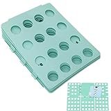 Bessy shop Kleidung Shirt Ordner Organizer T Shirt Klappbrett Shirt Kleiderordner Kleidungs-Klappbrett für Kinder und Erwachsene für Shirts und Hosen (Blau)