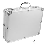 HYBZDKEOP Universal Koffer für Messgeräte, Box Aluminium Werkzeugkasten Stoßfester Werkzeugkasten Tragbarer Instrumentenkoffer Flightcase