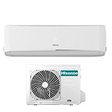 Hisense, Halo CBMR1205, 1 Außeneinheit 9000BTU, Kühlung und Heizung (3,2 kW/3,3 kw), Timer 24 Stunden, Fernbedienung [Energieklasse A++/A+]