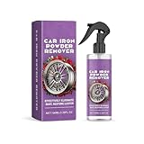 LQQDREX 100ML Auto Eisen Pulver Entferner Metall Farbe Reiniger Pulver Entferner Spray Eisen Reinigung C0V3 Rost Auto Wartung