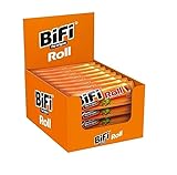 BiFi Roll – 12er Pack (12 x 45 g) – Snack im Teigmantel – Herzhafter, original Salami Fleischsnack – Snack im Teigmantel