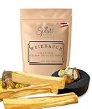 100g Heimischer WEIHRAUCH aus Österreich | 100% Reines Kiefern- und Fichtenharz | 3 Stück Palo Santo Holz | Natürliches Räucherwerk