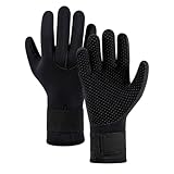 Neoprenanzug-Handschuhe, Neopren, Tauchhandschuhe, 5 mm, Surf-Handschuhe für Männer und Frauen, thermisch, rutschfest, flexibel, Wasserhandschuhe, Tauchhandschuh
