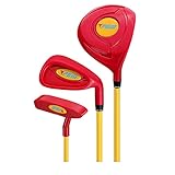 Golfschläger-Set für Kinder von 2–5 Jahren, Golftraining, für Kinder, Jungen, Mädchen, Anfänger, Holz-Eisen-Swing-Putter mit Golfschlägertasche