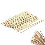 TOPQYY Peddigrohr, Peddigstaken Natur, Stuhlflechtrohr, Flechtmaterial, Peddig Erstellen von Körben mit Peddigrohr, Multifunktion Reed Diffuser Sticks, Raumduft Stäbchen, Ersatz Diffuse (30CM)