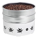 YUCHENGTECH Kaffeebohnenkühler 500g Elektrische Kaffeebohnen Kühler Coffee Beans Cooler mit 2 Siebe zum schnellen Abkühlen der Kaffeebohnen und Bohnenspreu entfernen