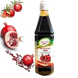 XXL Familiengröße Granatapfelsirup 1000g – Granatapfelsauce, Vegan | Traditionell Hergestellt – Perfekt für Salate, Marinaden, Getränke, Desserts und Saucen - Nar Eksisi (1000g Granatapfelsauce)