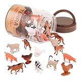 Terra 60-teilig Tierfiguren Sammlung Bauernhof Spielzeug Set...