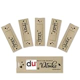 OYIWINMI 6PCS dankeschön geschenke klein, abschiedsgeschenk erzieherin, kleines danke geschenk, kollegen geschenk, Du hast ein dickes Danke verdient Geschenke (Einheitsgröße Khaki)
