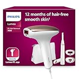 Philips Lumea IPL 7000 Series Haarentfernungsgerät – Alternative zur Laserhaarentfernung – 2 Aufsätze für Körper & Gesicht, inkl. Korrekturtrimmer (BRI921/00)
