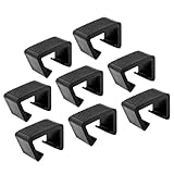 TIKODIDA Rattanstuhlklemmen 8 Stück Outdoor Möbelclips zur Befestigung von Gartensesseln und Loungemöbeln Verbindungsclips für Rattanmöbel mit Extra Starken Halterungen für Patio Sofa