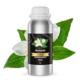 Premium reines natürliches Jasminöl – 100 % pures ätherisches Öl, BIO, organisch – zur Herstellung ätherischer Öle, Kerzen, Seifen, DIY – Jasmine Essence 1L, Aromaholik