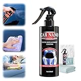 High Protection Fast Coated Car Nano Spray, 3 in 1 High Protection Car Coating Spray, Nano Spray Auto, Car Coating Spray, 3 in 1 Beschichtungsspray für Kratzer Entferner Auto Autopolitur Set (1PC)