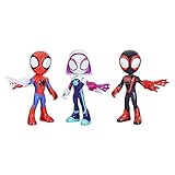 Marvel Spidey and His Amazing Friends Supersized Hero 22.5-cm Action Figures 3-Pack