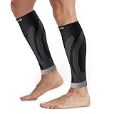 CAMBIVO 2 Paar Wadenbandage, Waden Kompression, Kompressionsstrümpfe Damen Herren, Stützstrümpfe, Compression Socks, Waden Beinlinge für Sport, Fussball, Laufen,Schwellung, Erholung