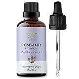 AVD ORGANICS Rosmarinöl haare – 100% reines und natürliches rosemary oil in therapeutischer Qualität | für Haare, Haut und Entspannung, – 1 fl. Unze