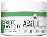 Anti Cellulite Creme Mit Niacinamide, Pflanzenpeptiden & Hanfsamenöl | Straffende, Elastizierende & Tonisierende Creme Gegen Hartnäckige Cellulite An Oberschenkeln, Beinen & Gesäß | 250ml - Aestethe