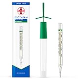 AIESI® Fieberthermometer klinischen analog glas klassisch...