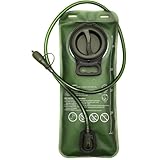 Trinkblase, 1L-2LWasserblase für Wanderrucksack Lecksichere Wasserspeicher Aufbewahrungstasche, Wassertasche für Radfahren Wandern Camping (Grün, 2 Liter)