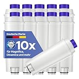 Milux 10x Ersatz für DeLonghi Wasserfilter - Kaffeevollautomaten-Wasserfilter