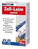 Baufan Zell Leim Spezial, für schwere und Rauhfasertapeten, 200 g