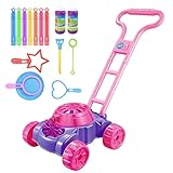 Blasenmaschine für Kinder, lustiger Rasenmäher für Sommergarten, Outdoor-Spiele, für Vorschulkinder, Jungen und Mädchen, Geburtstag und Weihnachten