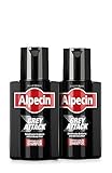 Alpecin Grey Attack Coffein & Color Shampoo, 2 x 200 ml – Gegen graue Haare - Natürliches Farbergebnis ab 2-4 Wochen - Erblich bedingtem Haarausfall wird vorgebeugt
