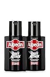 Alpecin Grey Attack Coffein & Color Shampoo, 2 x 200 ml - Graduelle Haarverdunkelung - Natürliches Farbergebnis ab 3-4 Wochen - Erblich bedingtem Haarausfall wird vorgebeugt