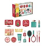 Schminktasche für Kinder – Make-up-Tasche mit bunten Accessoires und Pinseln, kreatives Set | Geschenk zum Geburtstag oder Weihnachten für Mädchen, kleines Mädchen, Rollenspiel, Haus, Reise, Spaß