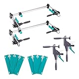 wolfcraft Türfutter-Montage-Set „PRO“ 12tlg. -...