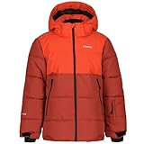 ICEPEAK Louin Winterjacke/Skijacke für Kinder mit Kapuze und Schneefang, Farbe:Rot, Kinder Größen:176