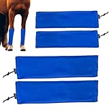 Yidueace fliegendecken | rutschfeste Gamaschen - Verstellbare Fliegenschutz Stiefel Für Weide, Stall Und Rennsport