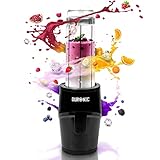 Duronic BL510 Mini-Standmixer | Mixer mit 570 ml Trinkflasche | Smoothie Maker 500 Watt | Blender und Hochleistungsmixer für Küche | 23.000 U/min Standmixer mit BPA-free Flasche | köstlicher Smoothie