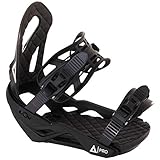 Airtracks Snowboard Softbindung Strong - Snowboard Bindung Größe S/M