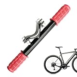 Zyntora Fahrrad Kindersitz Haltegriff Hinten - Lenkerhalterung für Fahrradsitz,Passend Für Gepäckträger Durchmesser 2,5-3,2cm Outdoor Mountainbike Langstrecken Für Damen Herren Kinder