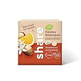 share festes Shampoo Macadamia & Orangenblüte, vegan, ohne Palmöl & Mikroplastik, 60 g