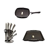 SCHUMANN PROFESSIONNEL Grillplatte, Grill und Messerhalter