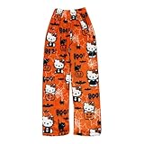 Hello Kitty Pyjama Hose Hello Kitty Pyjama Hose Halloween Spiderman Hose Pyjama Hello Kitty Pyjama Hose Xxs Anime Hello Kitty Hose Y2k Halloween Hose Damen Pyjamahose Fall Generic Cute Cartoon Herbst