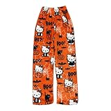 Hello Kitty Pyjama Hose Hello Kitty Pyjama Hose Halloween Spiderman Hose Pyjama Hello Kitty Pyjama Hose Xxs Anime Hello Kitty Hose Y2k Halloween Hose Damen Pyjamahose Fall Generic Cute Cartoon Herbst