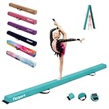 FBSPORT 240CM Faltender Schwebebalken, Gymnastik Balance...