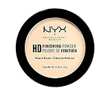 NYX Professional Makeup High Definition Finishing Powder, Gepresstes Puder, Perfektionierte Haut, Mattes Finish, Ölabsorbierend, Vegane Formel, 02 Banana