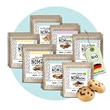 NomNoms | cremige Nussmus-Protein-Bites – 15 Päckchen, bio, vegan mit Bio-Erythrit gesüsst - Protein-Riegel-Alternative (15 er, Bundle)