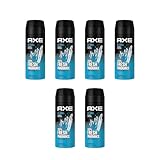 Axe Bodyspray Ice Chill ohne Aluminiumsalze 6x 150 ml Dose