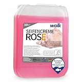 10 Liter Handwaschseife „Rosé“ - Seifencreme - Hautmilde Waschcreme - Alkalifrei - Kanister - wolk