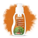 LERAVA® Bonsai Dünger flüssig - 330ml mit Dosierkappe - bonsaidünger für ficus gingseng, Fukientee oder japanischer Ahorn mit Spurenelemente - Fördert die Verholzung - Flüssigdünger “Made in Italy”